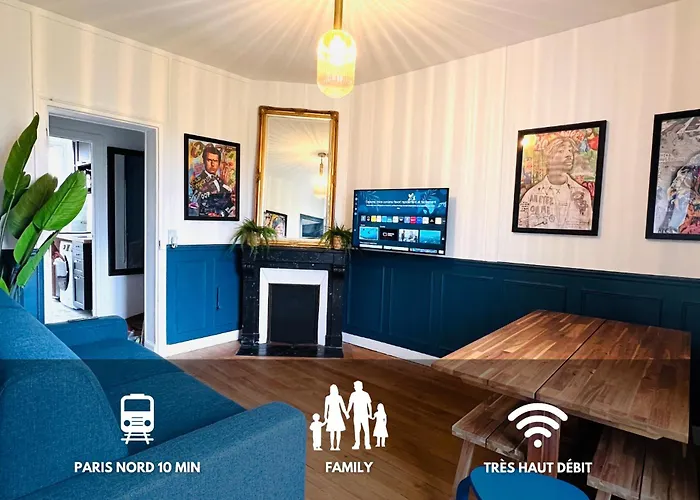 T3 Le Louvre D\' Enghien 2 Rooms 3 Beds 10Mn Paris